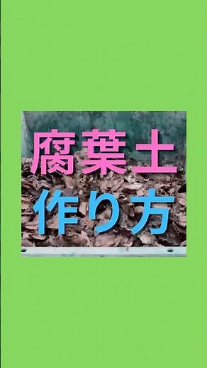 『腐葉土作り方』ぐんまモンの菜園生活 落ち葉、米ぬか、畑の土の割合• 落ち葉：70～80%• 米ぬか：10～15%• 畑の土：10～15%