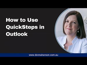 How to Use QuickSteps in Microsoft Outlook 365