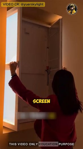 The Future of Home Lighting: Real Sun Vibes from an LCD Screen! #shorts #lighting