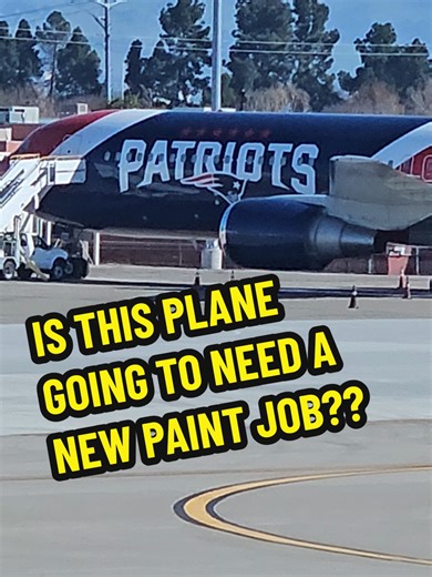 NEW ENGLAND PATRIOTS BOEING B767 IN SAN JOSE, CA. PRIOR TO SUPER BOWL LX! #superbowl #nfl #patriots #espn #private