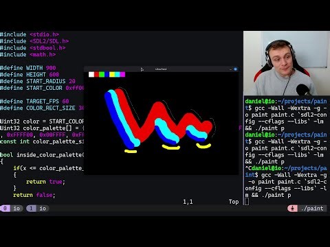Coding Paint in C