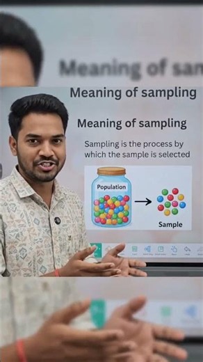 Sampling process #education
