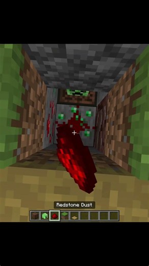 Minecraft Creeper Sound Trap #minecraft #shorts