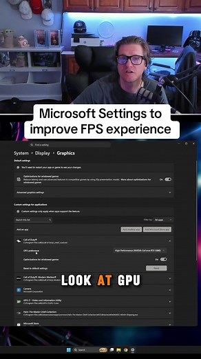 Must need Microsoft settings when gaming to increase overall performance and latency in call of duty warzone or other fps games you may play. Whether it’s Fortnite, apex, battlefield 6 Redsec etc. I’d recommend making these background changes in game. This is just one part to many things you want adjusted outside of the actual game settings. I’d share my Nvidia settings but those change from season to season (at times) in Warzone. However my Microsoft settings do not. Your PC will have things at