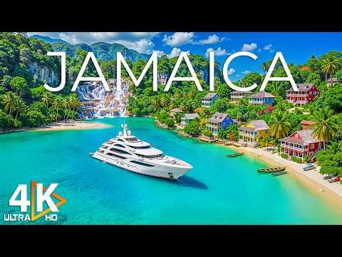 Jamaica 4K | Montego Bay Beaches, Caribbean Coastlines & Tropical Island Vibes