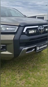 Toyota Hilux Grille Lazer Light Fitment