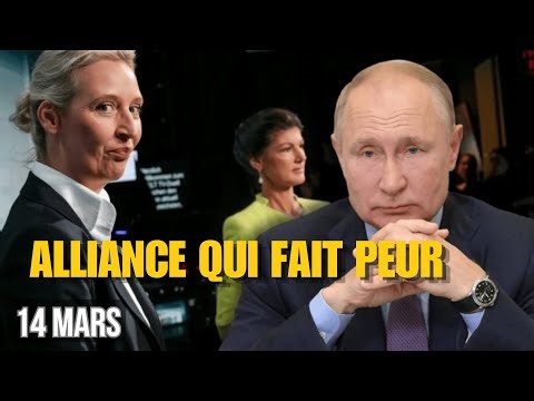 POURQUOI POUTINE SOUTIENT L’ALLIANCE WEIDEL-WAGENKNECHT ? L’EUROPE EN DANGER ?