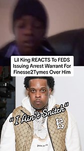 638K views · 2.6K reactions | Lil King REACTS To FEDS Issuing Arrest Warrant For Finesse2Tymes Over Him  “I Ain’t Snitch” | Traps N Trunks | Facebook