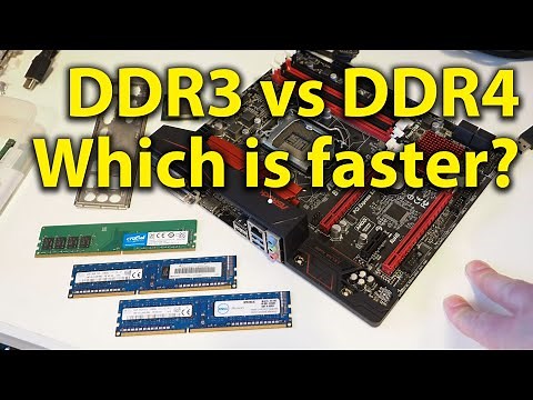 DDR3 vs DDR4 - RAM SPEED WHICH IS Faster? True Apples to Apples Comparison!