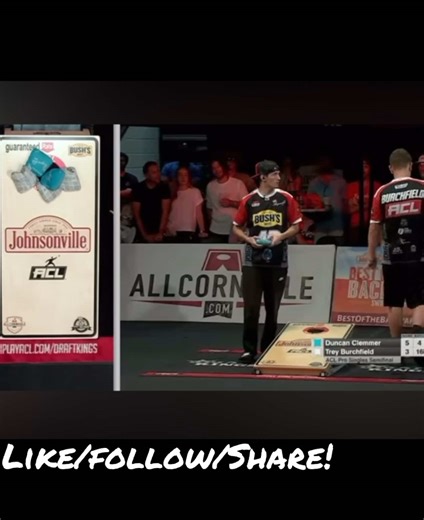 Professional Cornhole at its finest! #fyp #trending #sport #viralvideo #like #comment