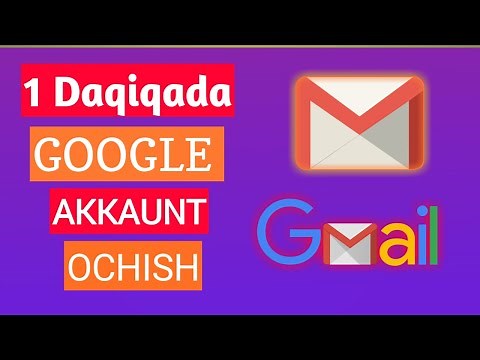 GMAIL AKKAUNT OCHISH 2025 // GOOGLE ACCOUNT OCHISH