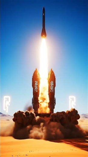 Rocket launced to space #space #missile #rocket