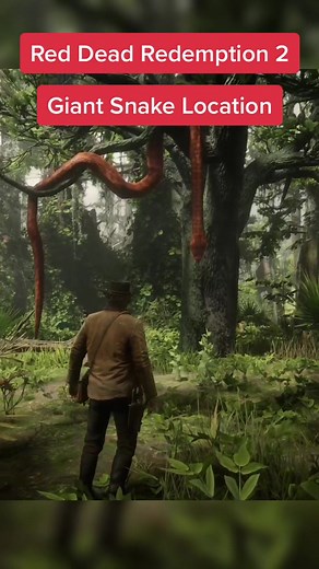 Red Dead Redemption 2 Giant Snake Location Guide