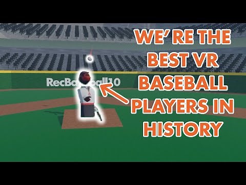 We're the BEST VR BASEBALL PLAYERS in existence | Rec Room VR Gameplay