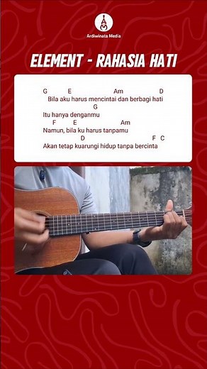 Chord Element - Rahasia Hati