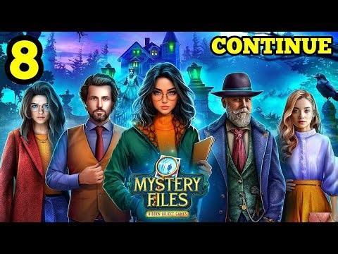 Mystery Files Hidden Objects. Part 8. Gameplay iOS,Android Games.