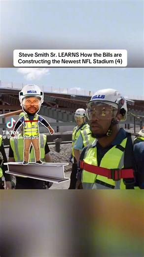 7.6K views · 106 reactions | @buffalobills #nfl #bluecollar #construction #ironworker #crane #buildingamerica | Building America USA | Facebook