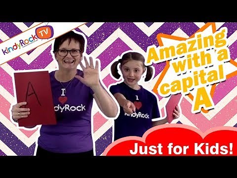 Amazing with a Capital A - Positive Affirmation Song for Preschoolers and Kindergarteners