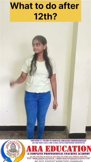 What After 12th 🤔 Best Career Options! #students #education #coaching #12th #careerguidance #cfa