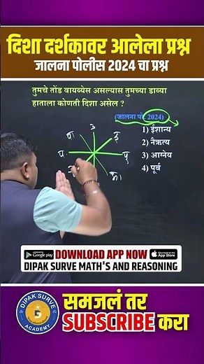 Direction | Dipak Surve Sir | #shorts #shortsvideo #youtubeshorts #shortfeed #short #shortsrs #mpsc