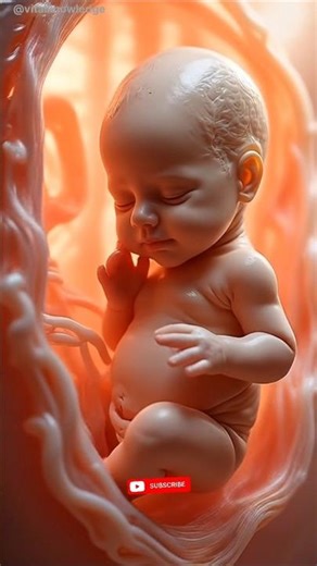 Inside the Womb ❤️ Cross-Sectional View of Uterus and Fetus।Gut Health।Baby movement 😱