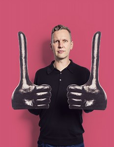 Thumbs up, thumbs down, with David Shrigley