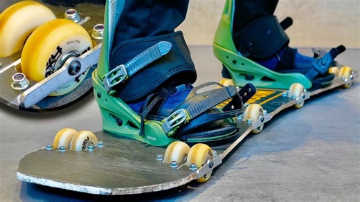 157K views · 733 reactions | What in the world is a park board?! Turns out it's an absolutely epic board that combines the aspects of skateboarding and snowboarding for the ultimate training machine! Woodward Tahoe has a ton of these sick boards laying around so we put them to the absolute test! (They actually put us through to ultimate test) | BrailleSkateboarding | Facebook