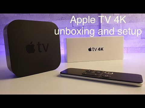 Apple TV 4K unboxing,demo and set on LG OLED