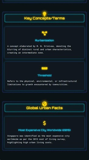 Causes and consequences of urbanization