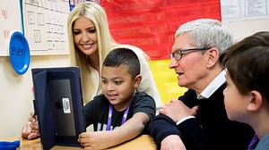 Ivanka Trump gets a first-hand look at tech partnership with Apple