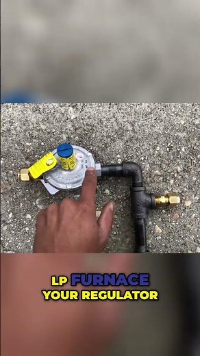 How to make a drip leg and sediment trap for Gas Furnaces