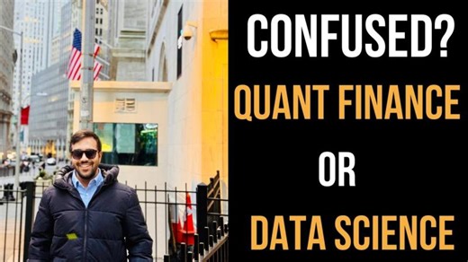 Confused between Quant Finance and Data Science | Mehul Mehta