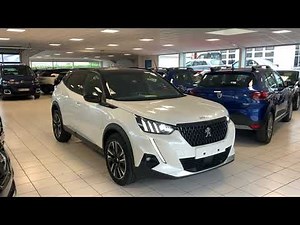 PRÉSENTATION NOUVEAU SUV PEUGEOT 2008 GT PACK BLANC NACRE TOIT BLACK DIAMOND 2021 10 KM