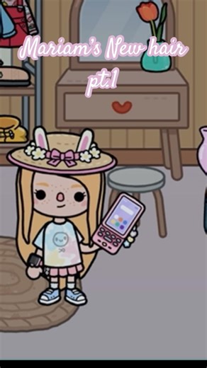 Mariam’s New Hair role play Toca Boca #tocaboca #tocalifeworld #shorts #roleplay