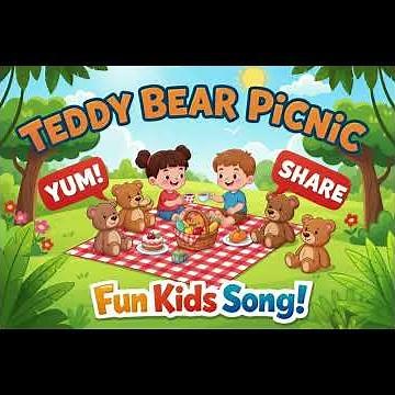 🧸Teddy Bear Picnic #kidssongs #song #toddlerlearning #childhood #nurseryrhymes #music #baby
