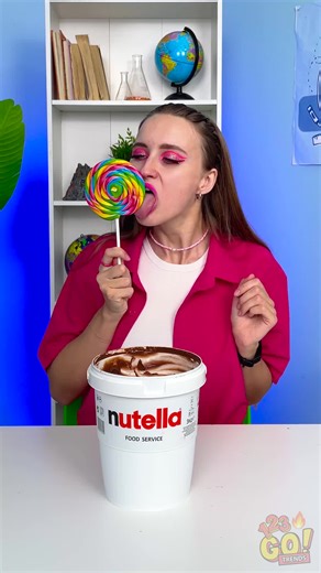 Don't put your Phone in Nutella! 😆 ❌🍫 #gadgets #yummy #funny #hacks #ideas #trick