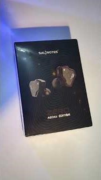 UNBOXING 7HZ - Salnotes Zero In-Ears With 1 Dynamic Driver type c with mic RED MECHA EDITION 🎧