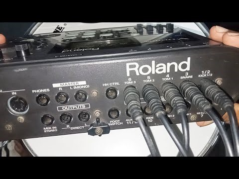 Roland TD8 Drum Module Tigger Jack Input