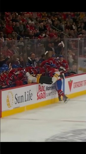 So many fights in one game! #hockey #nhl #fighting