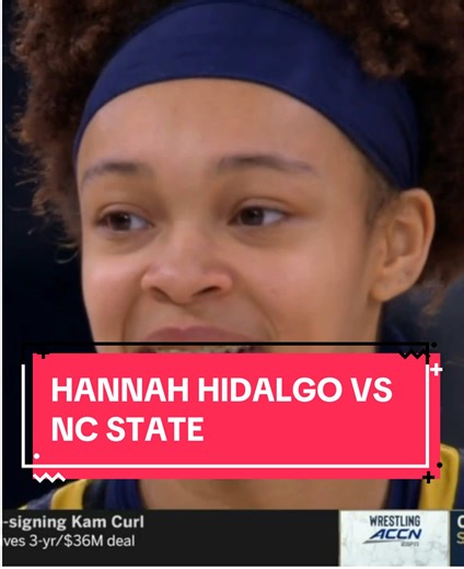 Hannah Hidalgo vs NC State • 25 points • 5 rebounds • 5 assists • 2 steals • 12/20 FG #basketball #basketballhighlights #collegebasketball #notredamewbb #hannahhidalgo