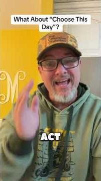 Does “Choose This Day” Really Teach Free Will? Joshua 24 Explained. #ChooseThisDay#BondageOfTheWill