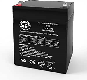 AJC Battery Compatible with APC Smart-UPS RT 6000 XL 208V SURT6000XLT 12V 5Ah UPS Battery