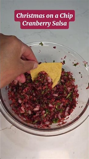 Christmas Cranberry Salsa