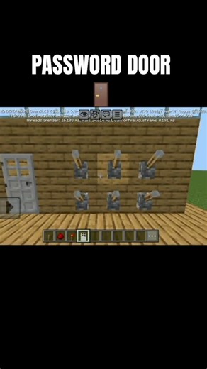Minecraft Password Door