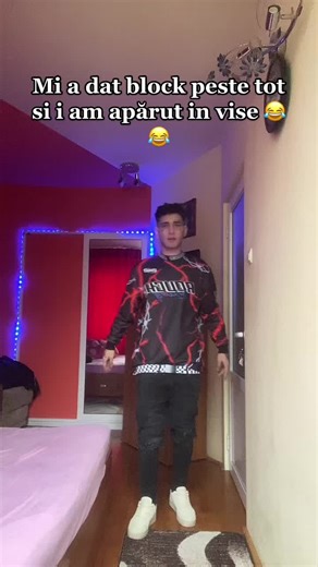 Dynamic Dance Moves in a Stylish Bedroom Setting