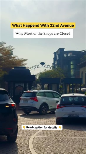 What Happened with 32nd Avenue Gurgaon Why Most of the Shops are Closed 👇👇👇 . .Read caption 👇👇👇 . 32nd Avenue in Gurgaon (Sector 15-II) is experiencing significant disruption as of late 2025 and early 2026, with many shops closing, undergoing redevelopment, or facing potential sealing/demolition due to serious building code violations. Visitors have reported a decline in maintenance, with many outlets empty. . #32ndavenue #gurgaon #closed #shoaps #gurgaontimes | Gurgaon Times