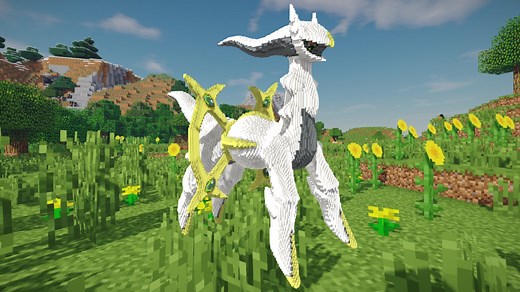 Minecraft Arceus Build Schematic - 3D model by inostupid