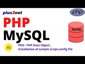 PHP MySQL PDO sample script installation using MySQL dump and crating tables in Workbench