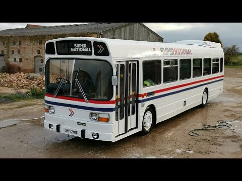 Leyland National Mk1 JMY120N - The Super National (Includes cold start, on board footage & drive by)