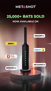2.5K views | As seen on Shark Tank麗 The cricket bat you were waiting for! Now enjoy your favourite game right at home with MetaShot - India’s First AR Cricket Console! Things just got real. 漏 | MetaShot Games | Facebook